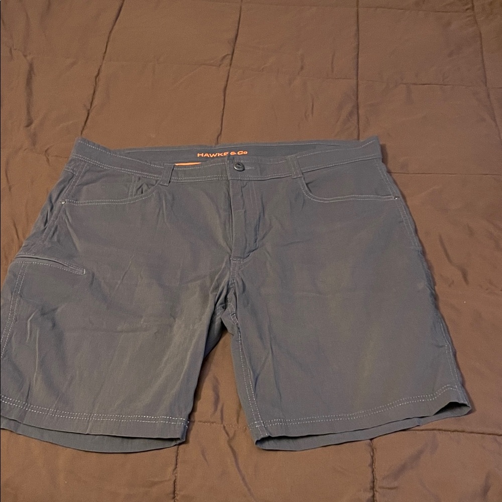 Hawke & Co Charcoal Casual Shorts